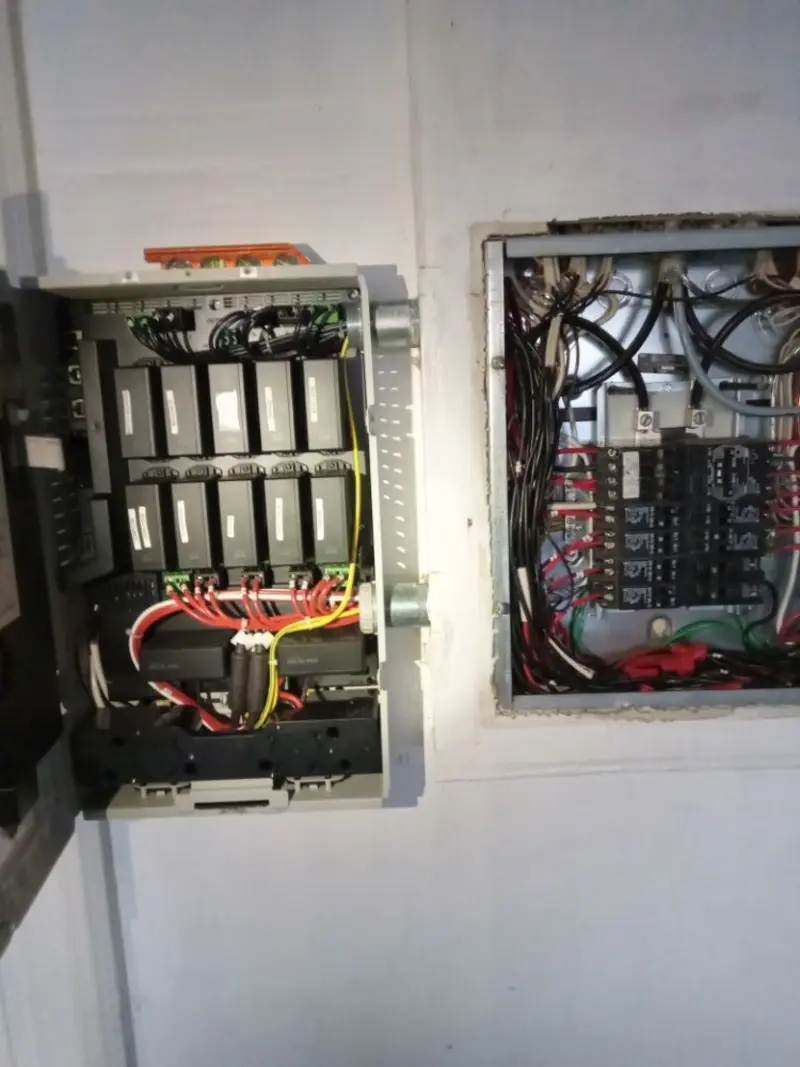 Electrical panel upgrade completed for Carbon Monoxide Detector Installation in Longview Heights